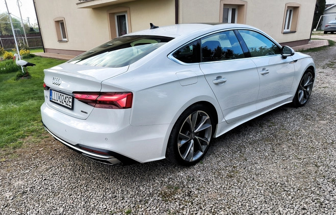 Audi A5 cena 139900 przebieg: 109974, rok produkcji 2020 z Żelechów małe 191